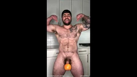Jordan fucks a grapefruit JordanxBrandt - Just the Gays.
