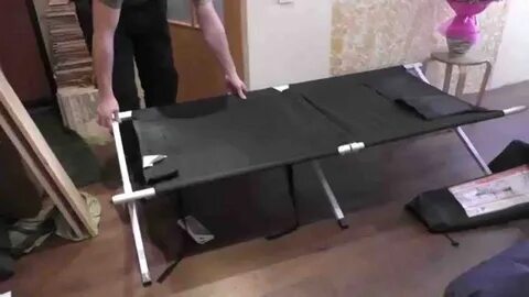 Туристические раскладушки своими руками