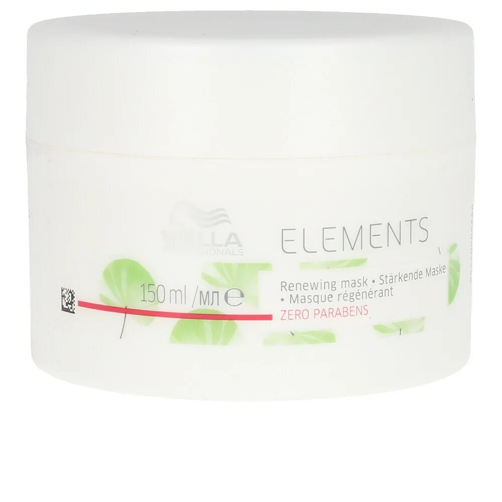 Элемент маска для волос. Wella elements Renewing Mask -маска (без парабенов) 150 мл. Маска Wella elements 150. Wella elements Renewing Mask. Маска велла 50 мл.