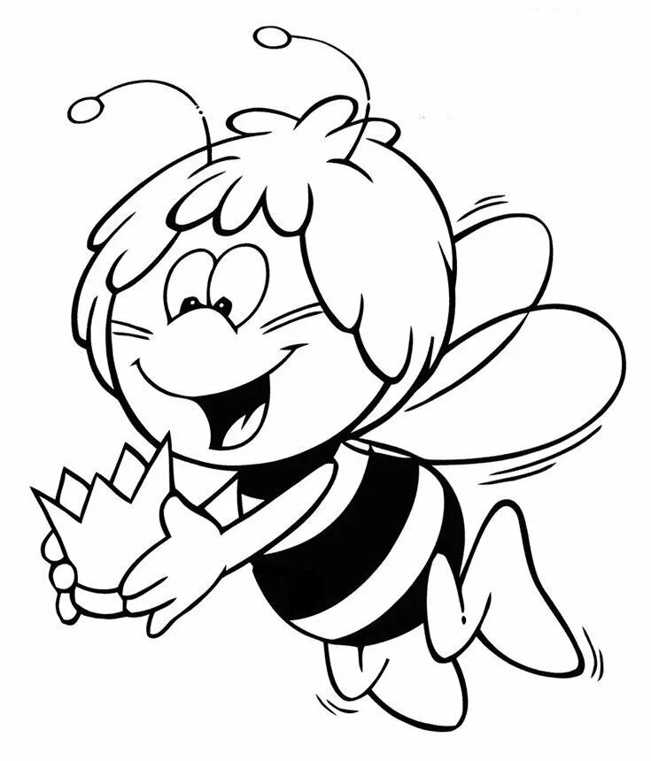Пчелка Майя раскраска. Раскраска пчёлка для детей. Пчела раскраска. Пчелка раскраска для малышей. Раскраска пчела для детей