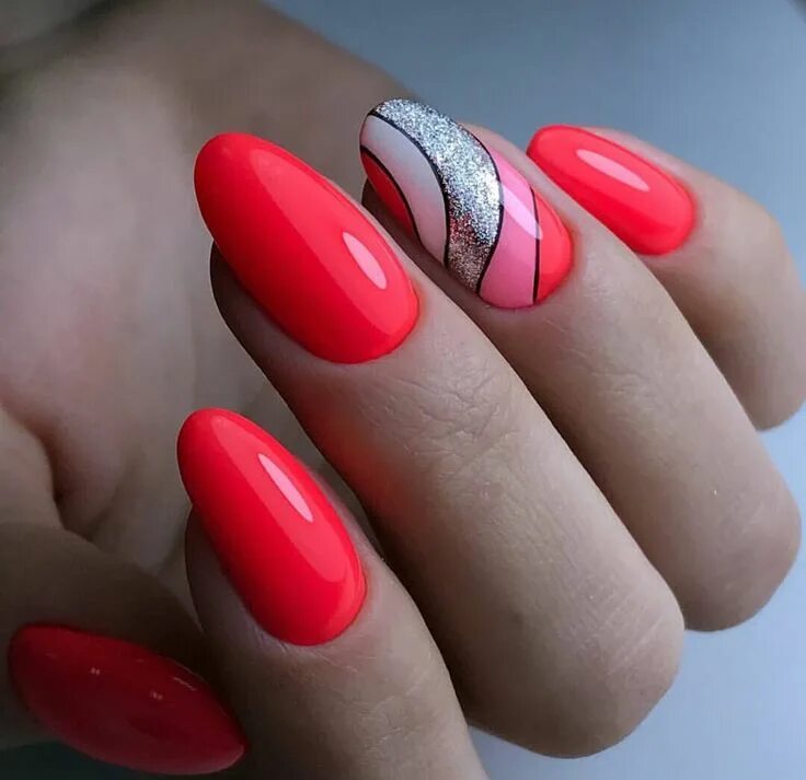 Pin by Maria . on маникюр Nail art, Red nail designs, Nail art designs