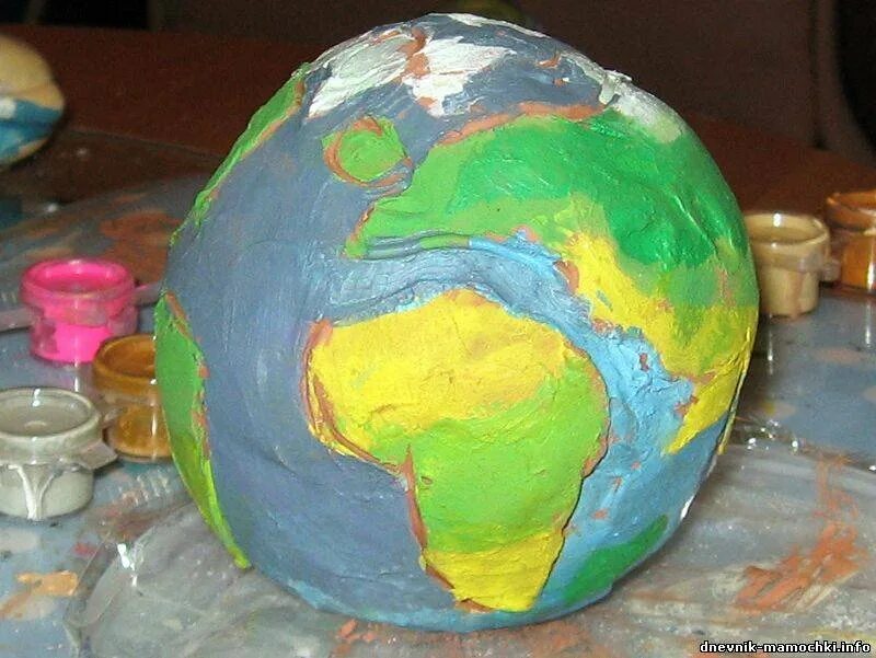 Лепим землю. Макет земли. Модель земли из пластилина. Макет земли из пластилина. Глобус из пластилина.