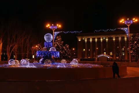 Новогодний донецк
