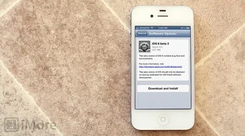 Обновлять ios 6