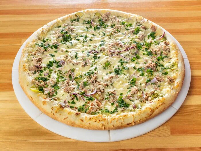 Заказать Пицца с тунцом (Пицца), 720 ₽ доставка из "Pizza Express 24" в Видном
