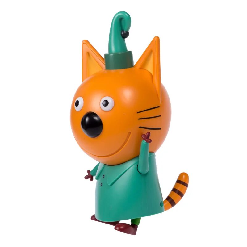 Отзывы о фигурка котенок 1TOY Компот 15 см со звуком Три кота Т16182 - отзывы по