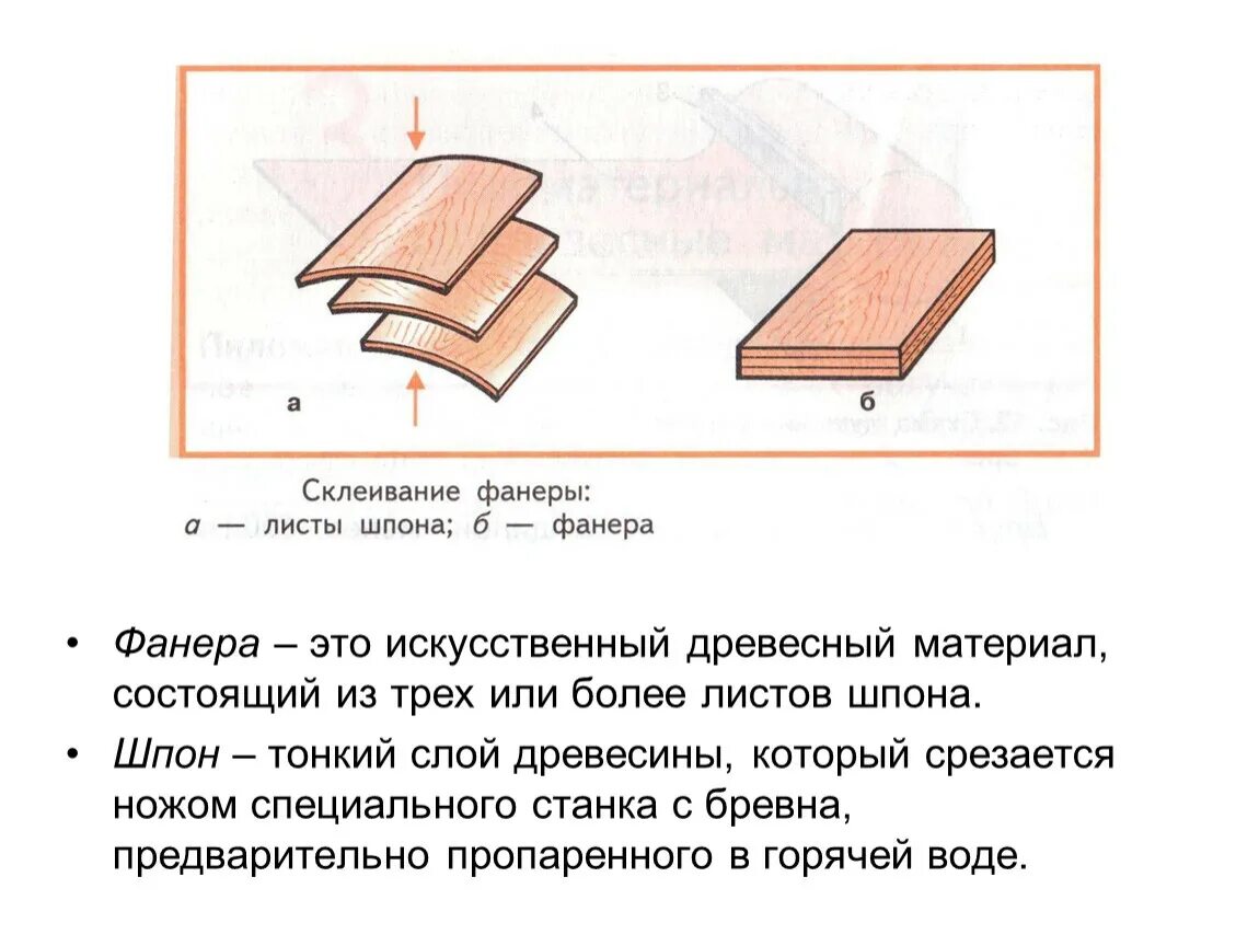 Материал состоящий из трех