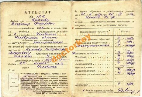 Узнай у родителей какое образование они получили