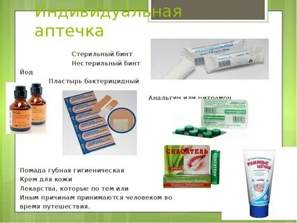 Йод аптечка