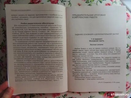Комплексная работа 6 класс с ответами 2024