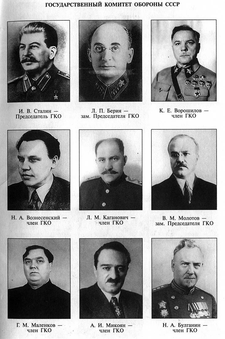 Руководители вкп б