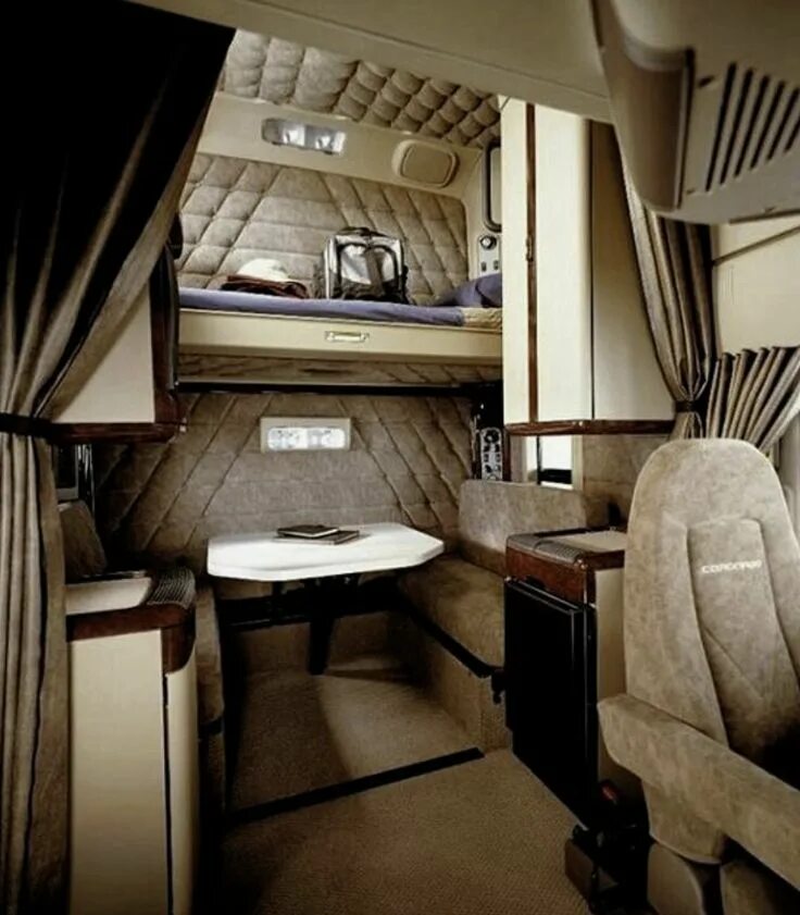 В кабине - как дома. Самые крутые грузовики Kenworth trucks, Truck interior, Sem