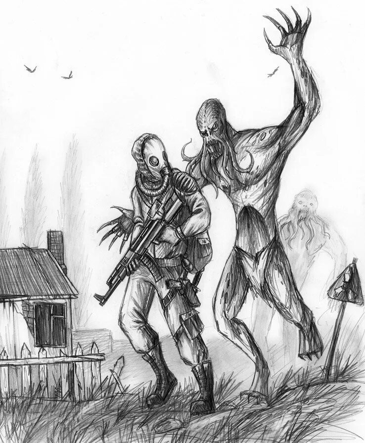 Сталкер мутанты кровосос. Bloodsucker cil. Сталкер мутанты кровосос. Сталкер кровосос стронглав арт. Сталкер мутанты кровосос.