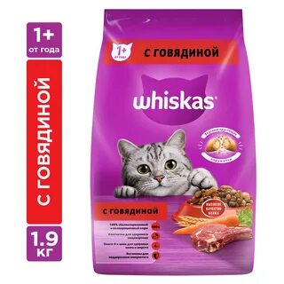 Whiskas вкусные подушечки