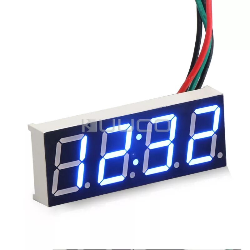 Часы метр. Цифровой дисплей. светодиодные часы в авто. часы с led дисплеем. часы автомобильные 24в.