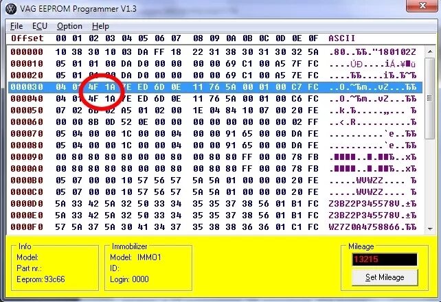 Как считать eeprom. Как считать eeprom