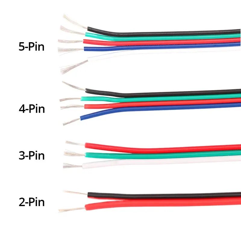 Кабель с 5 контактами. 1 pin led wire. 6 pin провода для светодиодной ленты. плоский провод для светодиодной ленты. кабель с разъемом м8 3 pin..