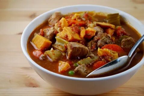 Свиное рагу с овощами