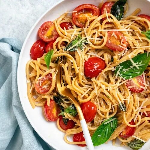 Simple Fresh Grape Tomato Sauce Pasta-based Vegan Recipes Fresh tomato recipes, 
