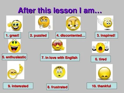 We english lesson