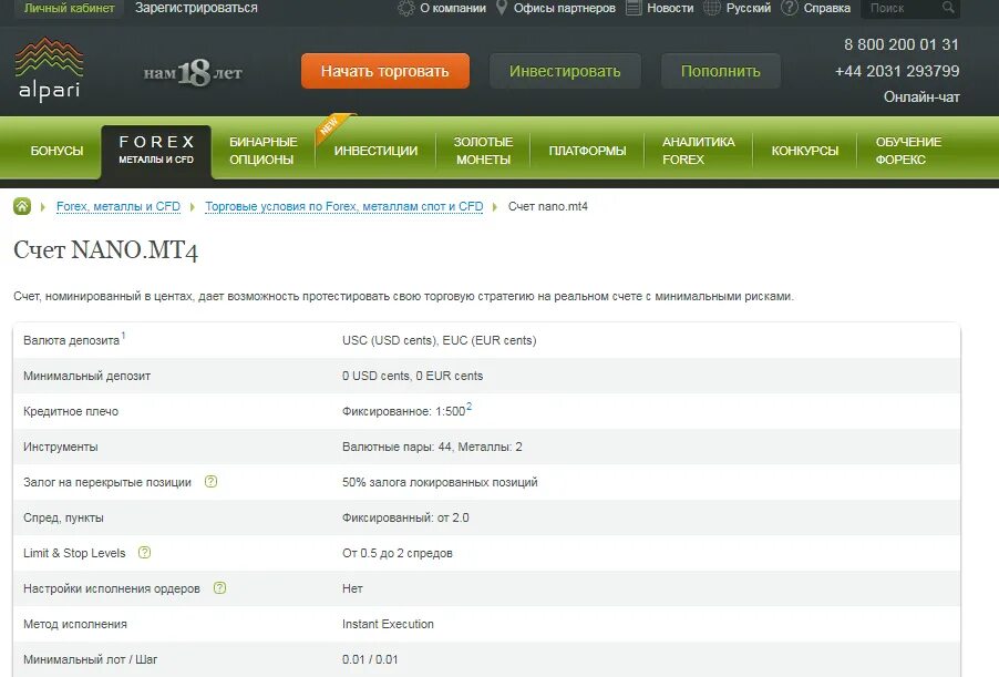 Торговые условия Альпари. Alpari счета. Alpari минимальный депозит. Альпари счет.