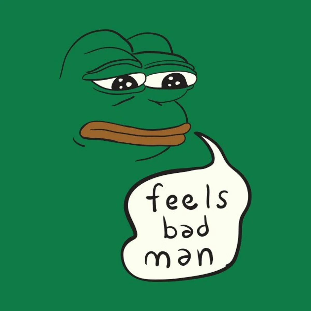 Why feel bad. Pepe feels Bad man. Лягушонок Пепе feels good man. Филс бэд Мэн. Feel Bad.