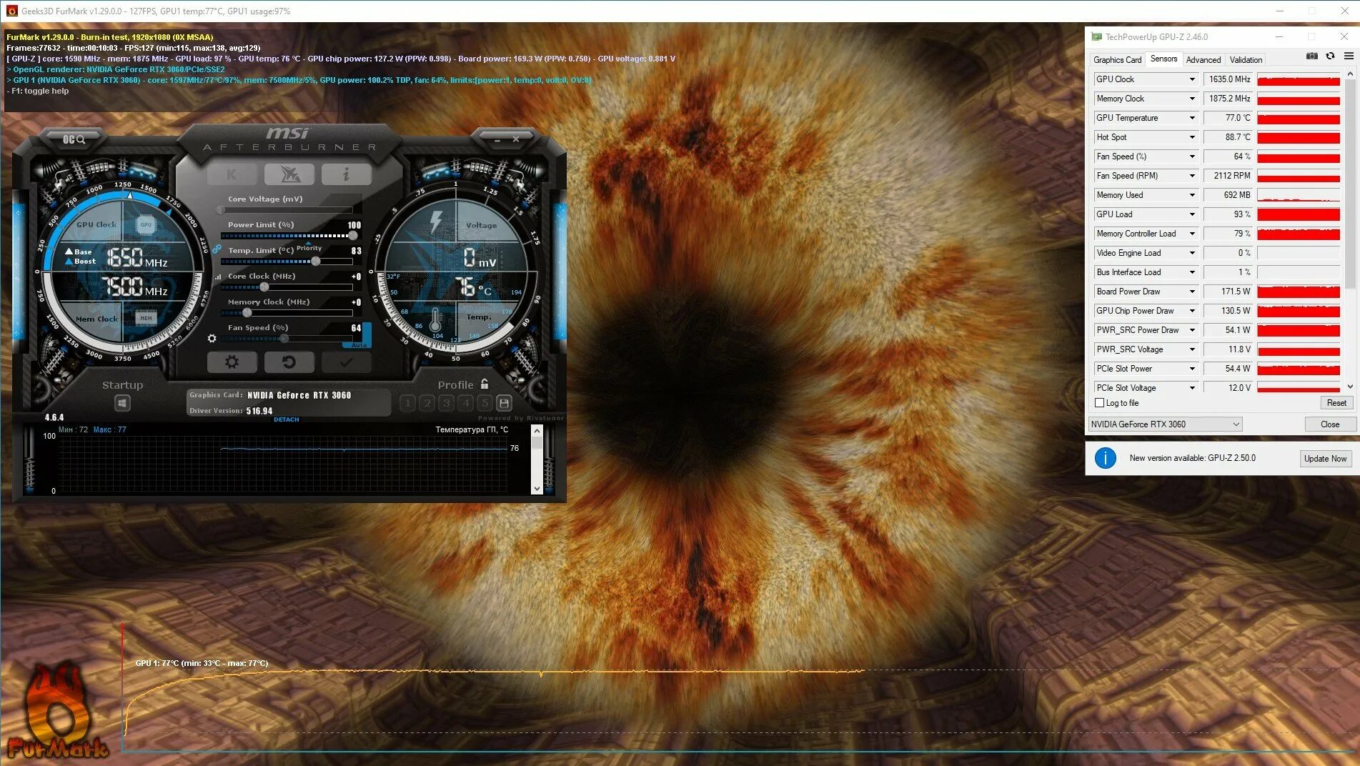 Furmark requires an opengl 2.0. Furmark requires an opengl 2.0