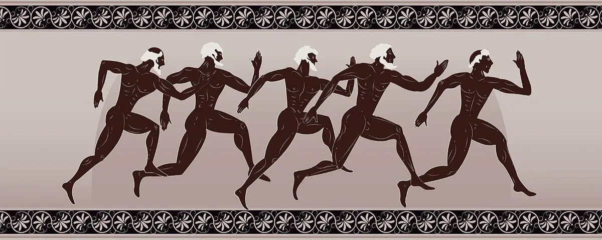 Короибос первый победитель олимпийских игр. Олимпийские игры в Греции в древности бег. Олимпийский бегун в древней Греции. Олимпийские атлеты древней Греции. Бег в древней Греции на Олимпийских играх.