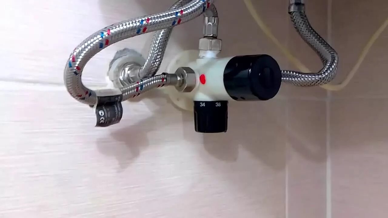 Как установить водонагреватель видео