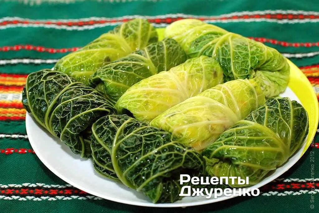 Голубцы из савойской капусты пошаговый
