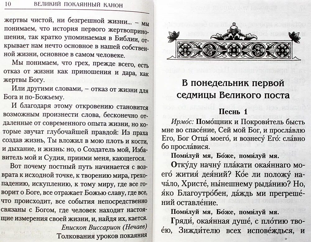 Зачем читать каноны. Мариино стояние Великий покаянный канон. Канон покаянный совмещенный. Канон покаянный песнь 1.