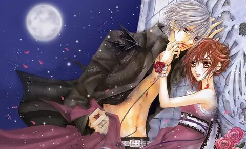 Anime Vampire Knight Wallpaper Фон Для Компьютера С Изображением Крестов, О...