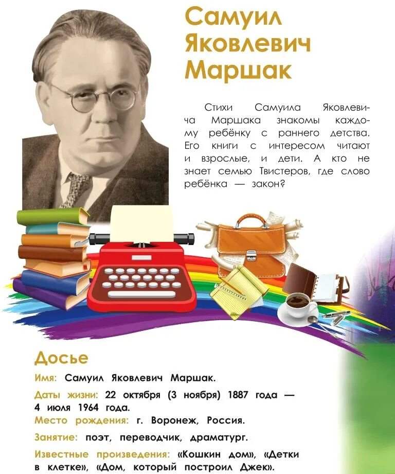 Маршак лучшее стихотворение. Стихи Самуила Яковлевича Маршака 3 класс детские.