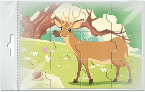 Нарисуй иллюстрацию к игре олени
