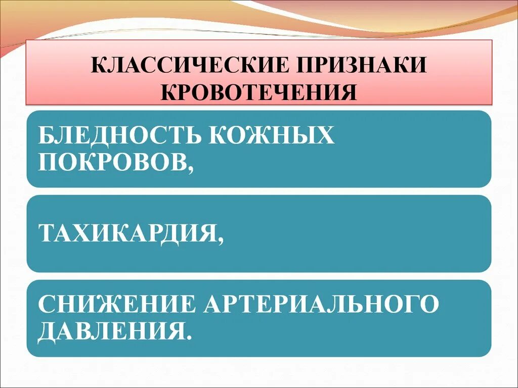 Скрытое кровотечение симптомы