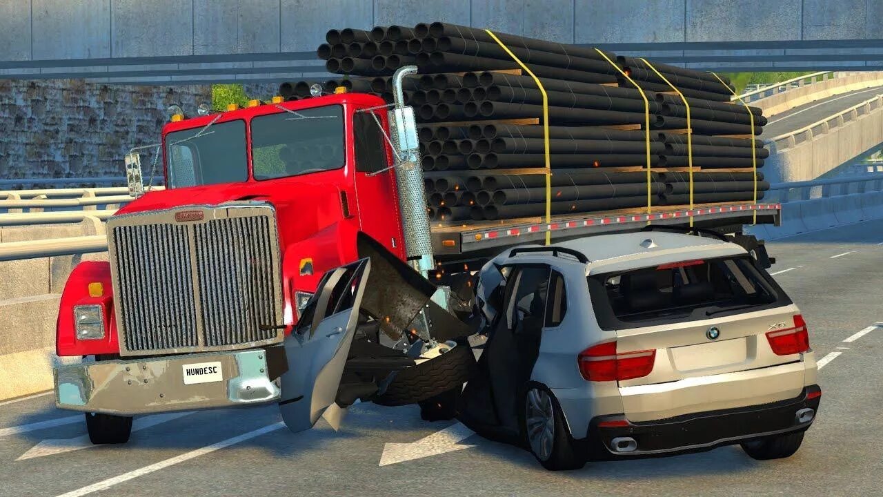 Truck car be. BEAMNG Drive Грузовики. БЕАМНГ драйв аварии. Car crash BEAMNG Drive. BEAMNG Drive аварии.