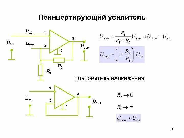 Схема неинвертирующего включения операционного усилителя. Коэффициент усиления инвертирующего операционного усилителя. Инвертирующий усилитель постоянного тока. Инвертировать напряжение. Операционный усилитель принцип.