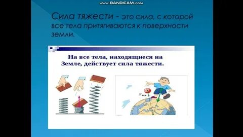 Сила тяжести книги лежащей на столе