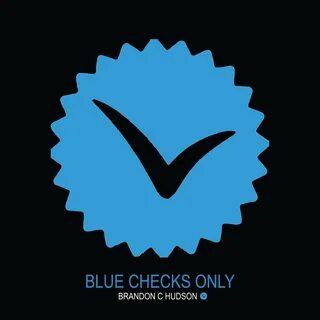 Checking blue