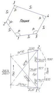 Теодолитная съемка теодолитный ход