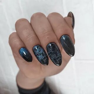 Маникюр кошачий глаз 2024
