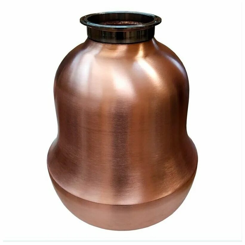 медная луковица 19л 4"-4" (1,5мм). медный шлем для самогонного. медный шлем luxstahl. 5 на 4. вискарный медный шлем.