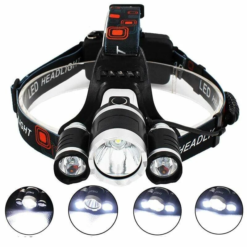 Мощный налобный светодиодный фонарик. Фонарь high power headlamp t6 led. налобный фонарь high power headlamp 3 x cree t6. налобный фонарь high power headlamp cree t6. фонарь налобный аккумуляторный high power headlamp 3xcree-t6.