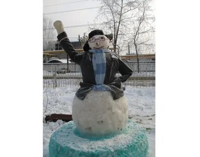 Снежные бабы ямы да