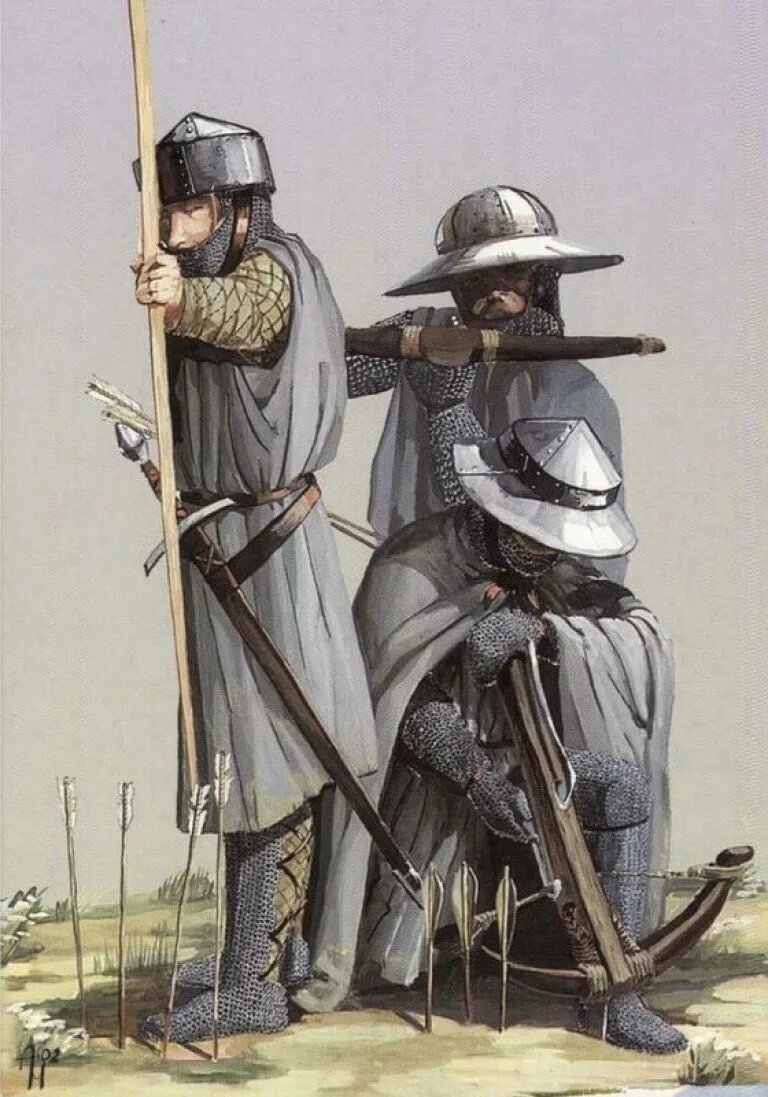 Генуэзский арбалетчик 15 века. Генуэзская пехота 14 века. Европейский арбалетчик 13 век. Французские рыцари - арбалетчики средневековья. Арбалетчик арт средневековье.