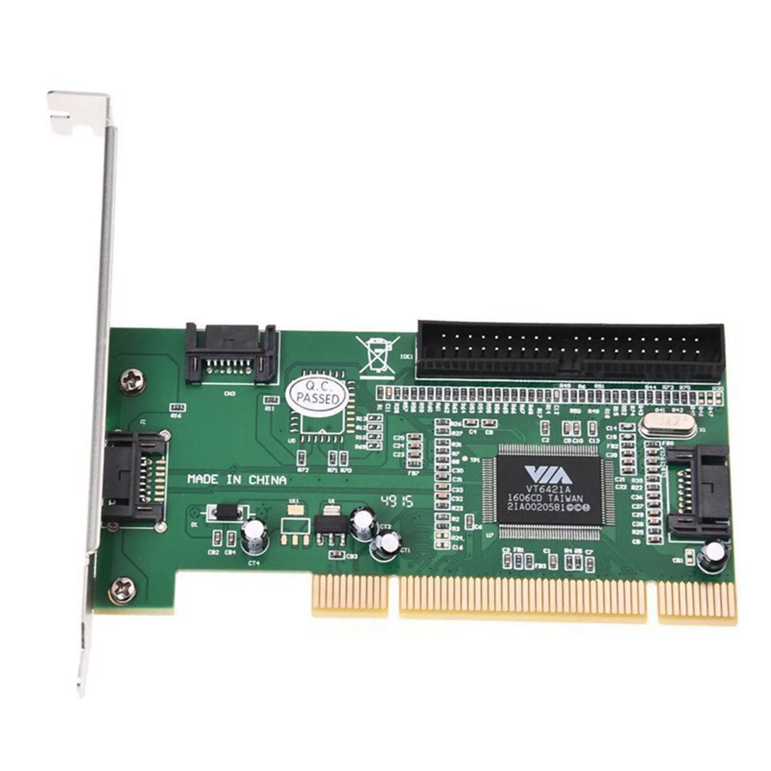 Pci карта расширения. Контроллер PCI SATA vt6421a. Плата расширения PCI SATA. Плата расширения SATA ide. Карта расширения PCI ide+SATA.