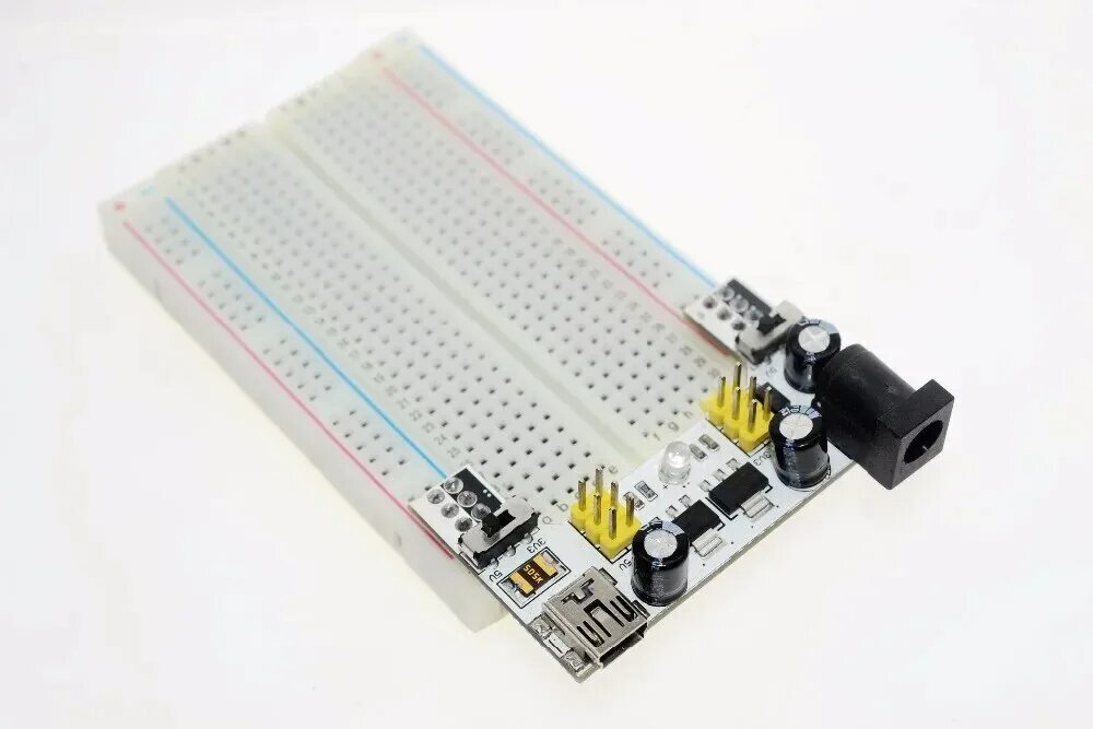 Модуль питания 3 3 в. Модуль питания breadboard power supply mb102. модуль питания mb102 5/3,3в/5/3,3в. breadboard mb-102. блок питания для макетной платы 5в 3.3в.
