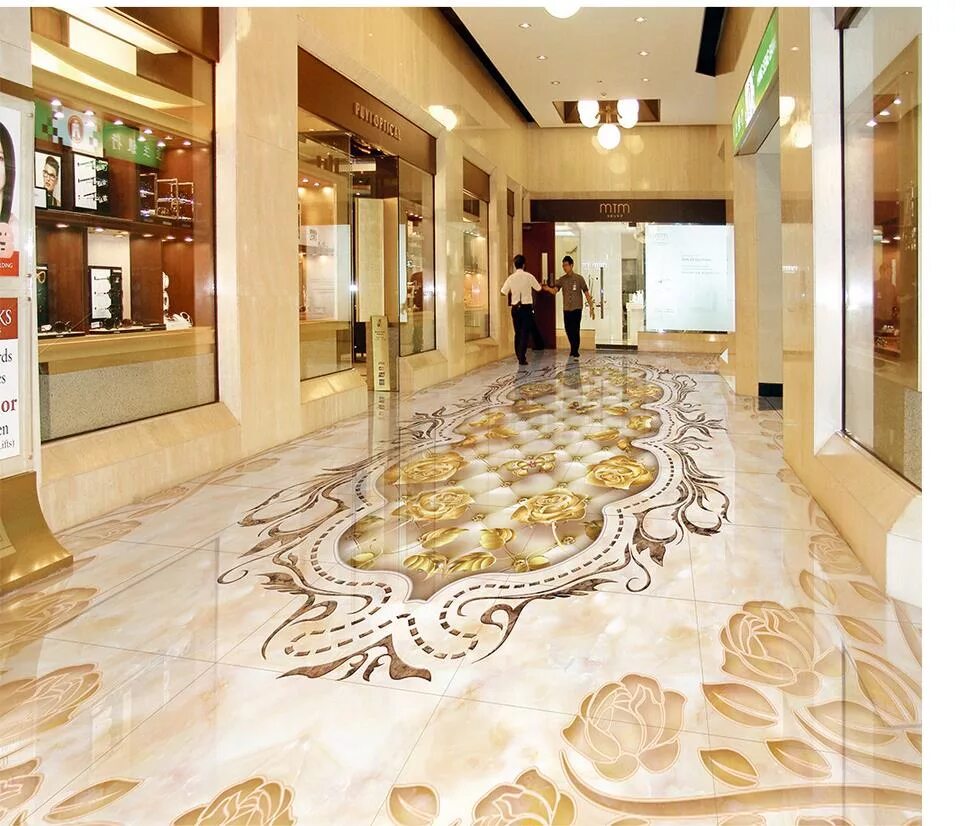 Gold floor