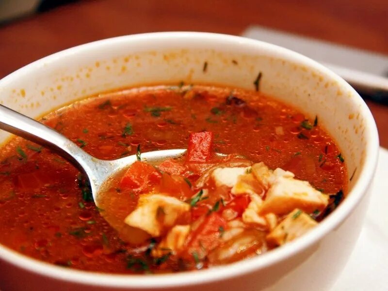 Суп харчо классический с курицей и картошкой