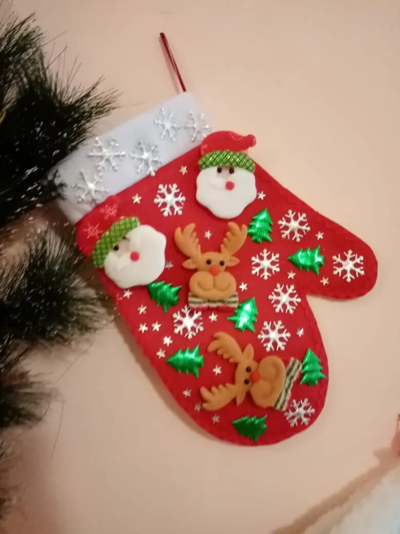 Как сделать варежку